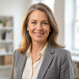 Sarah Coleman, directrice financière chez Aube Comptérine, photo de profil